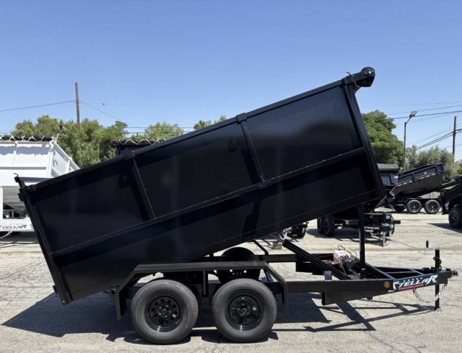 New 2027 Stellar Trailers 8X12X47 Dump Trailer