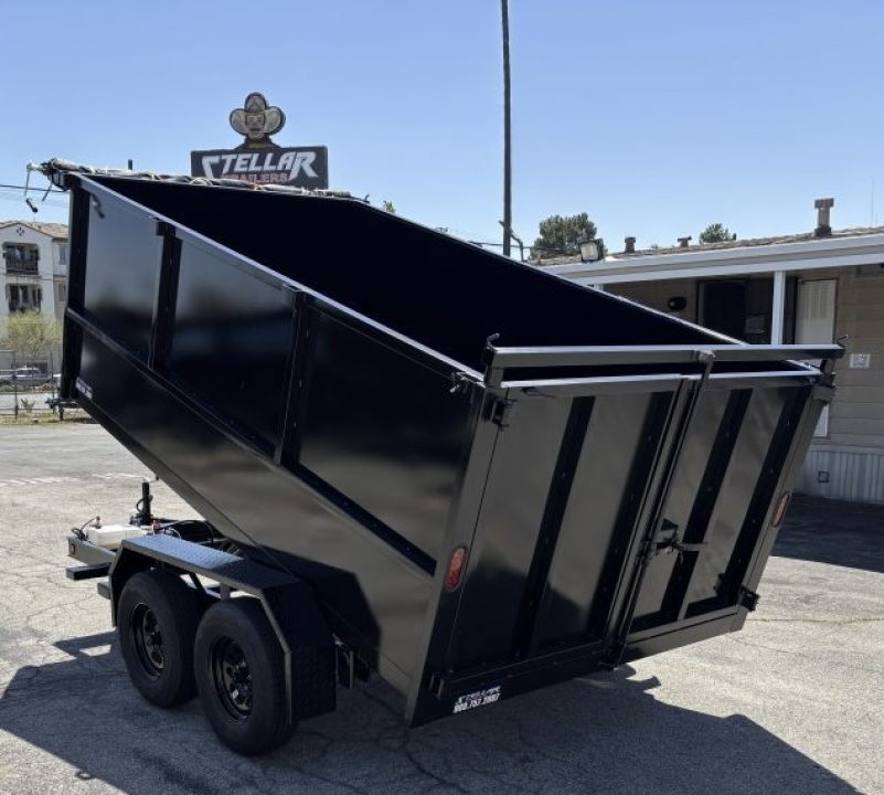 New 2027 Stellar Trailers 8X12X47 Dump Trailer