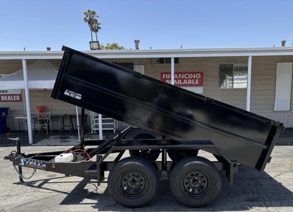 New 2027 Stellar Trailers 8x10x27 Dump Trailer