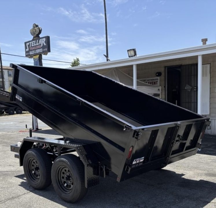 New 2027 Stellar Trailers 8x10x27 Dump Trailer