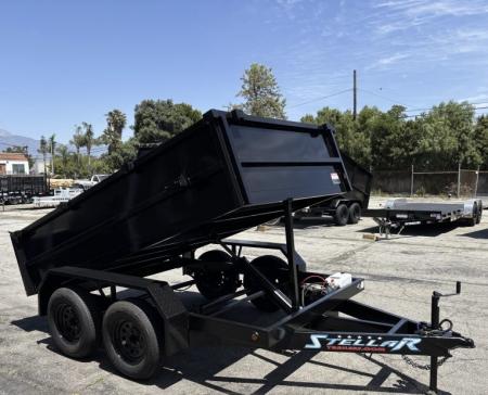New 2027 Stellar Trailers 8x10x27 Dump Trailer