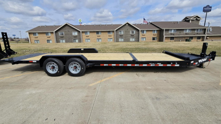 New 2025 H&H Trailers  82X18+6 Topline I-Beam Tilt Equipment Trailer