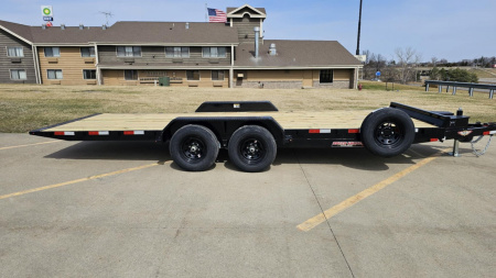 New 2025 H&H Trailers 82x20 Electric Tilt Speed Loader Car Hauler