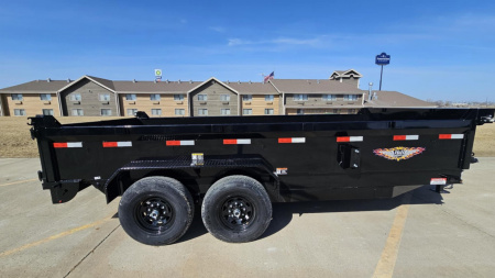 New 2025 H&H Trailers 83x16 Industrial Dump Trailer