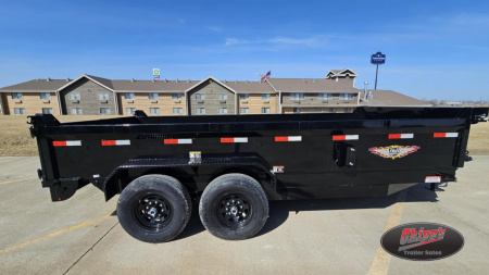 New 2025 H&H Trailers 83x16 Industrial Dump Trailer