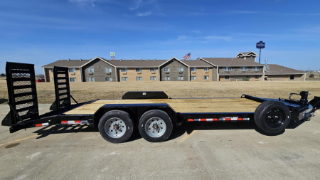 New 2025 H&H Trailers 8.5 x 22 (19+3) Topline I-Beam Industrial Equipment Trailer