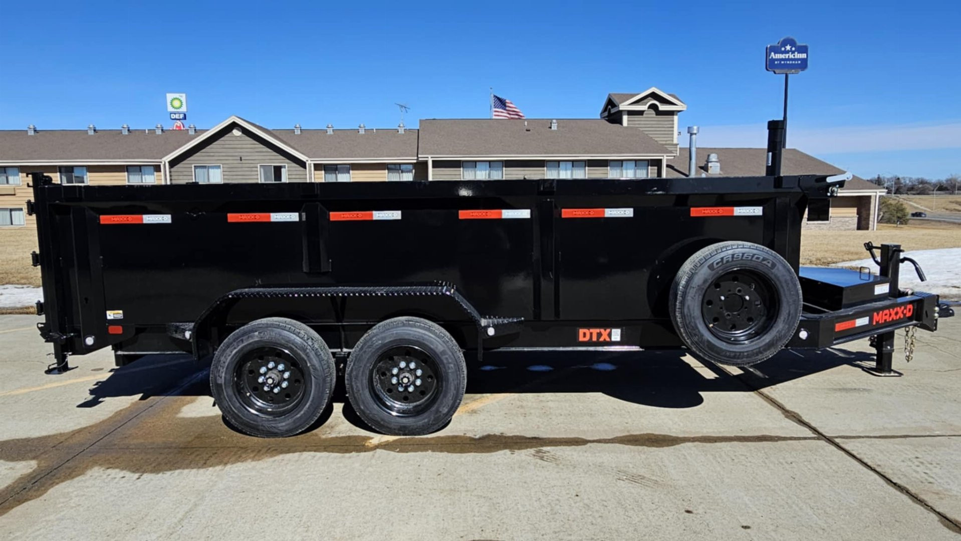 New 2025 MAXXD 16' X 83" - 14K 83" TELESCOPING Dump Trailer