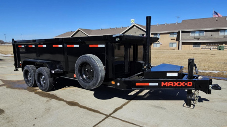 New 2025 MAXXD 16' X 83" - 14K 83" TELESCOPING Dump Trailer