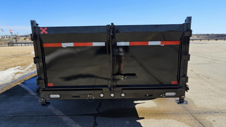 New 2025 MAXXD 16' X 83" - 14K 83" TELESCOPING Dump Trailer