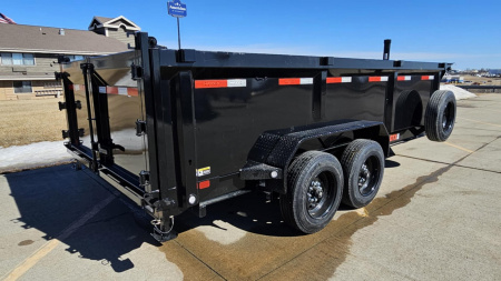 New 2025 MAXXD 16' X 83" - 14K 83" TELESCOPING Dump Trailer