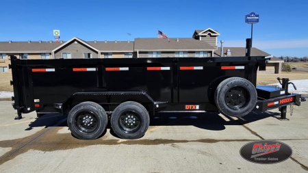 New 2025 MAXXD 16' X 83  - 14K 83  TELESCOPING Dump Trailer