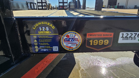 New 2025 MAXXD 20' X 83" - 14K Angle Tandem Axle U 14,000 LB GVWR Utility Trailer