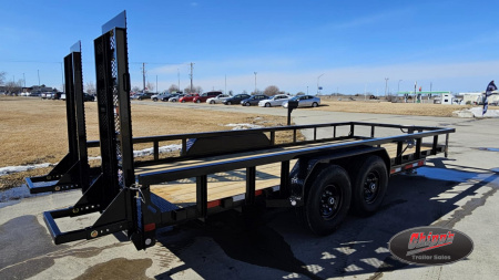 New 2025 MAXXD 20' X 83" - 14K Angle Tandem Axle U 14,000 LB GVWR Utility Trailer