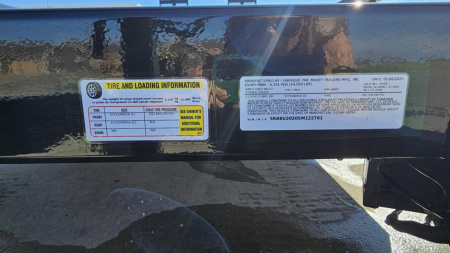 New 2025 MAXXD 20' X 83" - 14K Angle Tandem Axle U 14,000 LB GVWR Utility Trailer