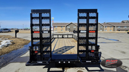 New 2025 MAXXD 20' X 83" - 14K Angle Tandem Axle U 14,000 LB GVWR Utility Trailer