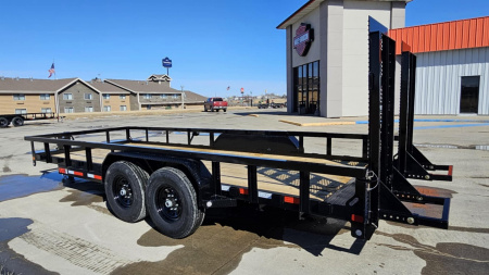 New 2025 MAXXD 20' X 83" - 14K Angle Tandem Axle U 14,000 LB GVWR Utility Trailer