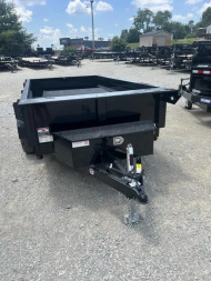 New 2026 Sure-Trac 5 x 10 Low Profile Homeowner Dump Trailer  7K TA Single Ram