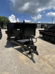 New 2025 Sure-Trac 82 IN x 16 HD Low Profile Dump Trailer  14K Telescopic
