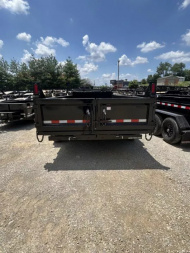 New 2025 Sure-Trac 82 IN x 16 HD Low Profile Dump Trailer  14K Telescopic
