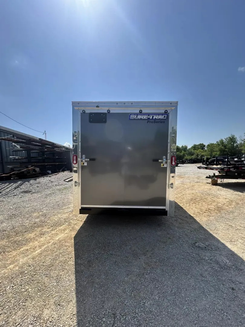 New 2025 Sure-Trac 7 x 16 Pro Series Enclosed Wedge Cargo Trailer  TA 7K