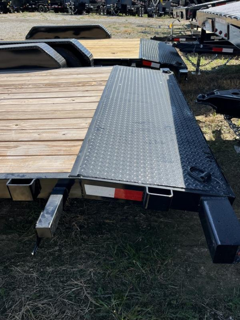 New 2025 Sure-Trac 7 x 20 (18+2) C-Channel Car Hauler Trailer  7K