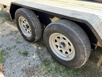 New 2025 Sure-Trac 7 x 20 (18+2) C-Channel Car Hauler Trailer  7K