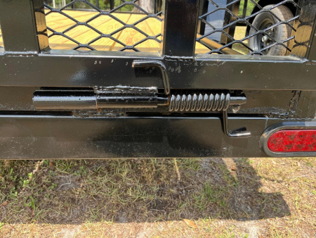 New 2025 Caliber Trailer Mfg 7 x 14 7K Tandem Utility Trailer