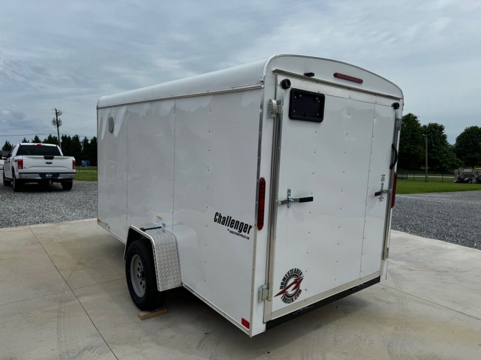 New HOMESTEADER 6X12 Enclosed Trailer 612CS
