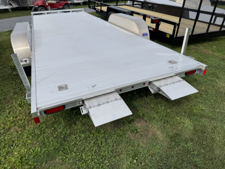 New 2026 Aluma 8220ESA-TA-EL-R-RTD Hauler Car / Racing Trailer Car / Racing Trailer FREE 15 INCH ALUMINUM WHEEL UPGRADE SUMMER SALE ON NOW