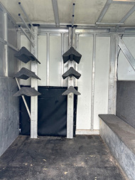 Used 2004 Cimarron Trailers 6 horse head to head w/dressing room Horse Trailer