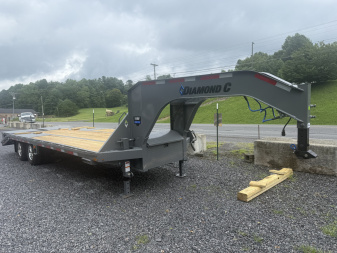 New 2025 Diamond C FMAX210 GOOSENECK TRAILERS 20+5 MAX RAMPS ALUMINUM OUTER RIMS