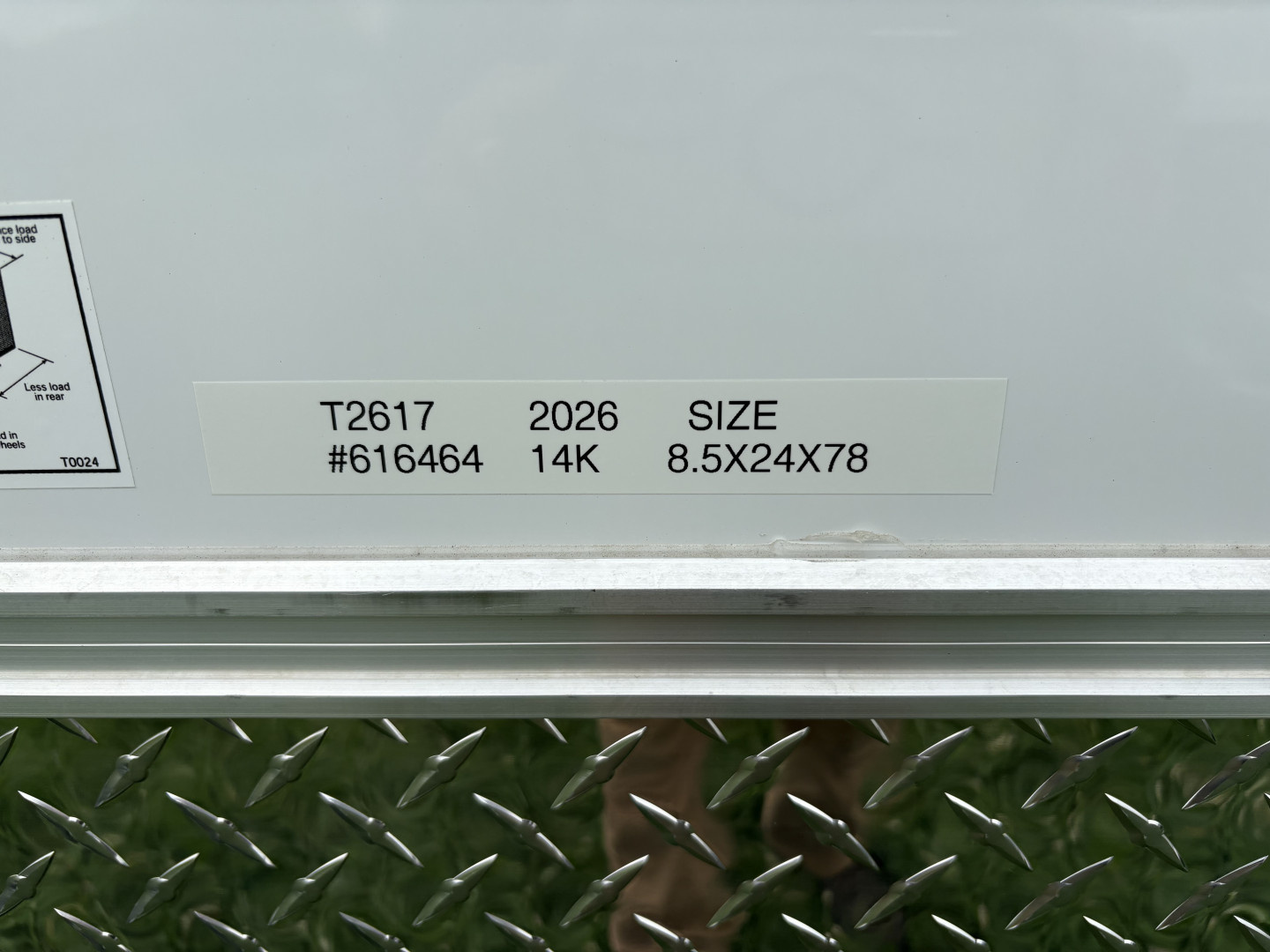 New 2026 H&H Cargo 8.5x24x84 10k