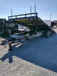 New 2023 H&H Trailers Deck over hydraulic  Deckover Trailer
