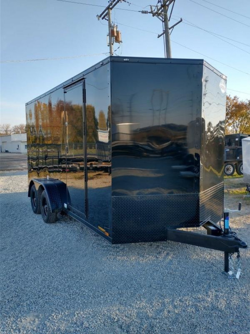 2023 7×16 Enclosed Cargo Trailer photo 4