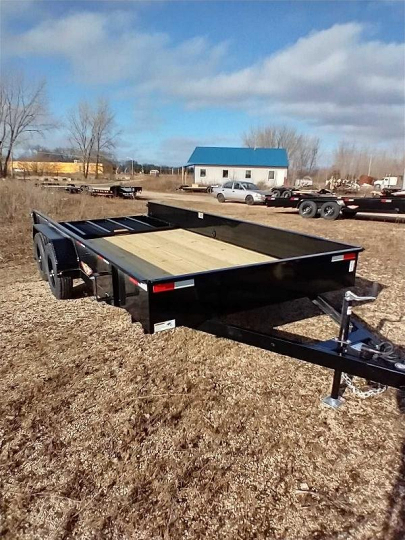 New 2021 H&H Trailers Tandem Solid side Utility Trailer
