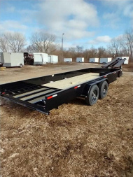 New 2021 H&H Trailers Tandem Solid side Utility Trailer