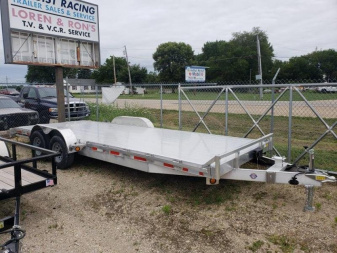 New 2022  Quality Steel 8322ALEH10K  83x22 10k Aluminum Car Hauler