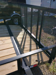 New 2022 L&O Manufacturing 61012U Utility Trailer