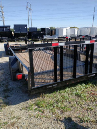 New 2022 L&O Manufacturing 61012U Utility Trailer