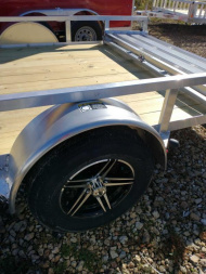 New 2021 H&H Trailers UTV Trailer Aluminum  Utility Trailer