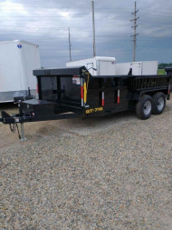 New 2021 Interstate DTLP716TA5  7x16 Dumpbox