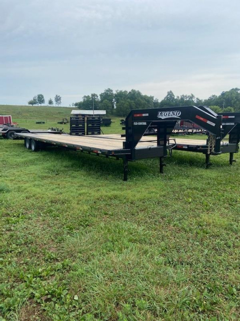 New 2025 Legend Trailers of Texas 40' GOOSENECK TA DUALS Deckover Trailer