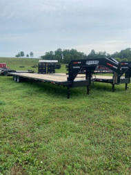 New 2025 Legend Trailers of Texas 40' GOOSENECK TA DUALS Deckover Trailer