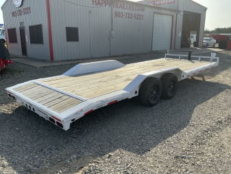 Used East Texas Trailers 102"x24' Tandem Axle Car Hauler