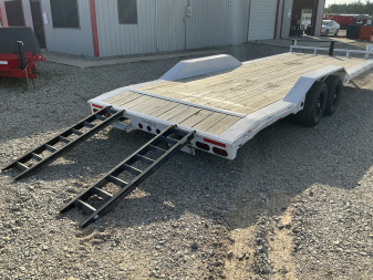 Used East Texas Trailers 102"x24' Tandem Axle Car Hauler