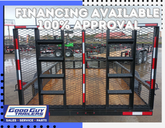 New 2025 GGT 7X16FT Utility Trailer