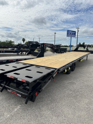 New 2024 40FT GN Flatbed Trailer