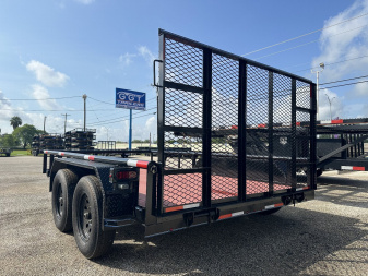 New 2024 6X12 TA Utility Trailer