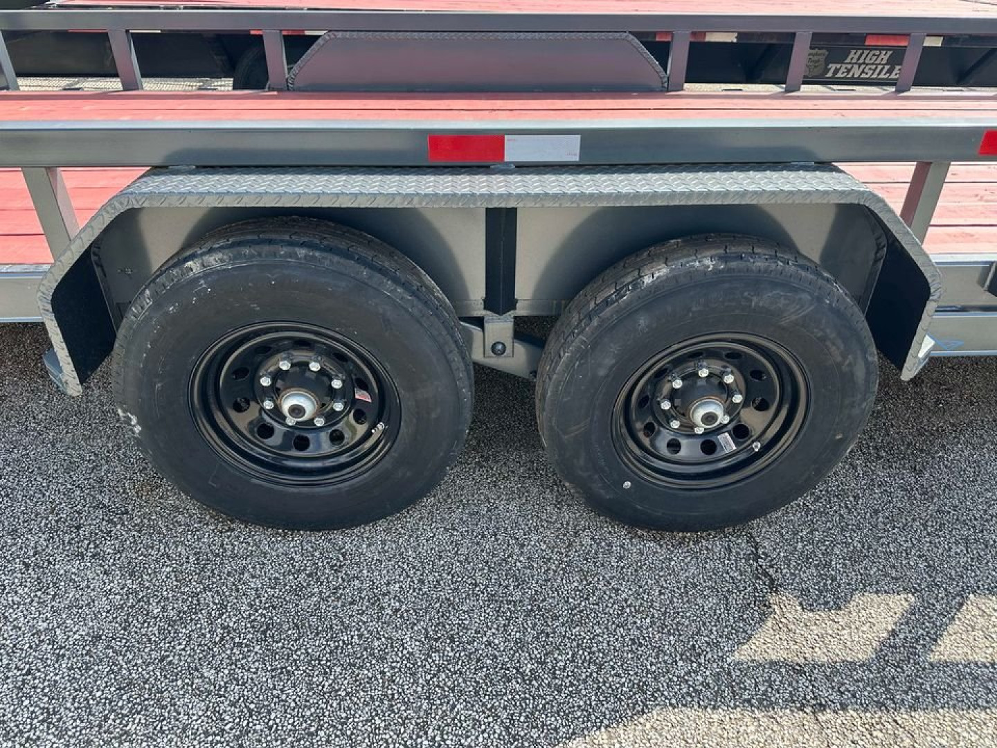 New 2024 7X18FT LION BIG PIPE Utility Trailer