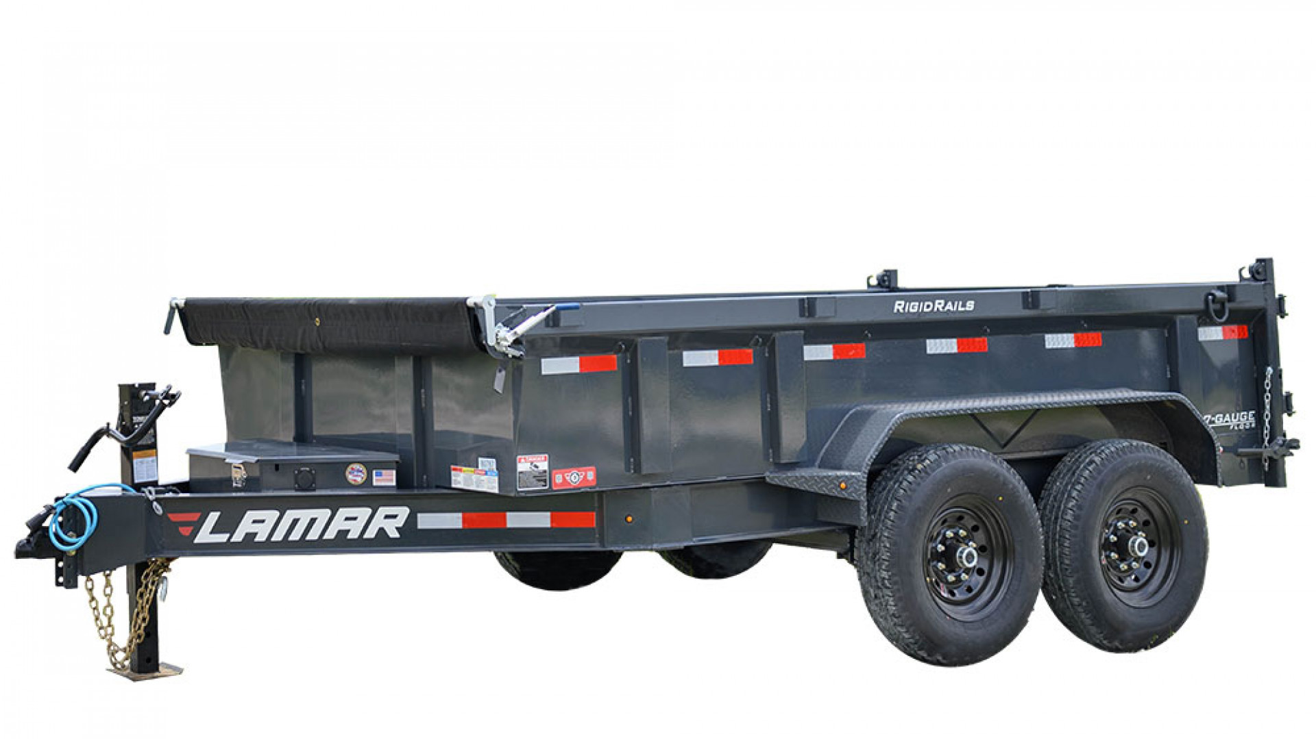 New 2023 Lamar 83" X 16' Low-pro Dump 14k